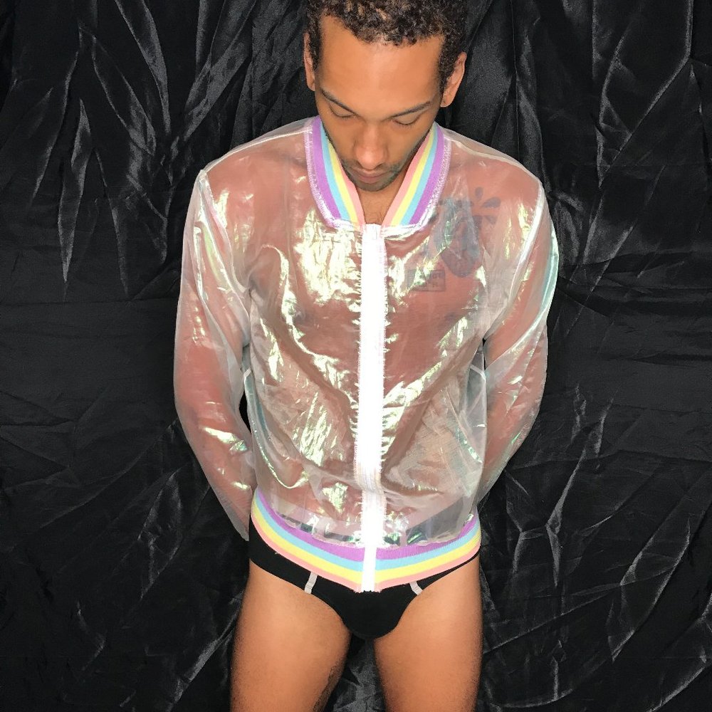 Translucent Bomber Jacket
